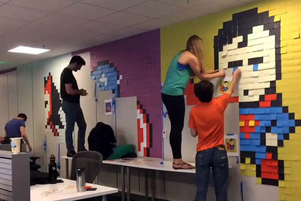 You Won&#8217;t Believe What 8,024 Post-It Notes Can Do to an Office [Video]