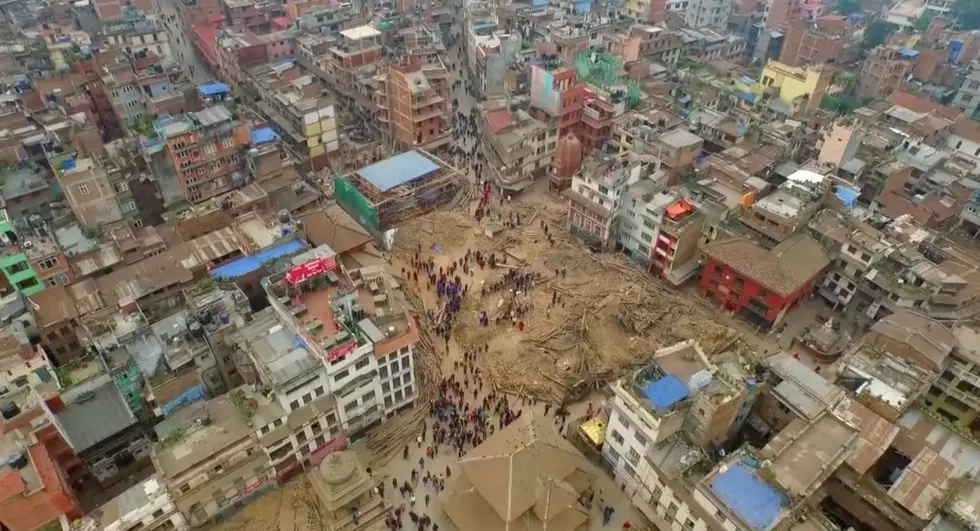 Drone Footage Shows Devastating Aftermath of Earthquake in Nepal [Video]