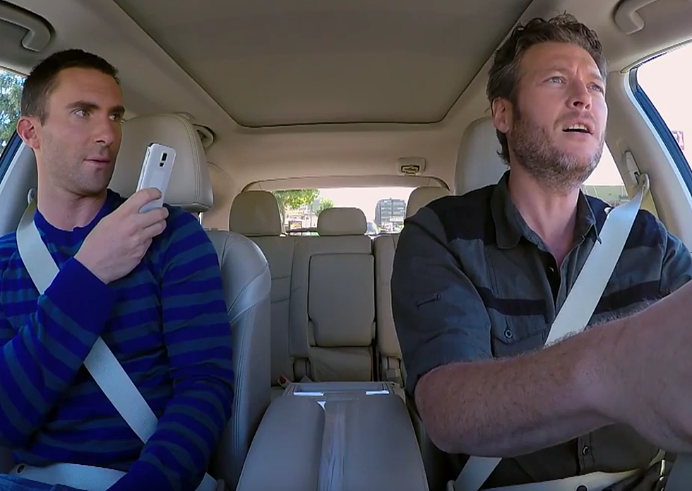 Blake Shelton and Adam Levine Ride To Work Together [VIDEO]
