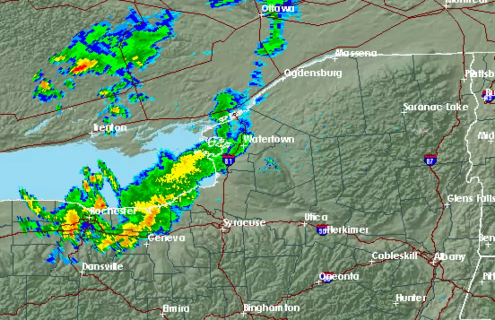 Strong Thunderstorms Heading Towards CNY This Afternoon