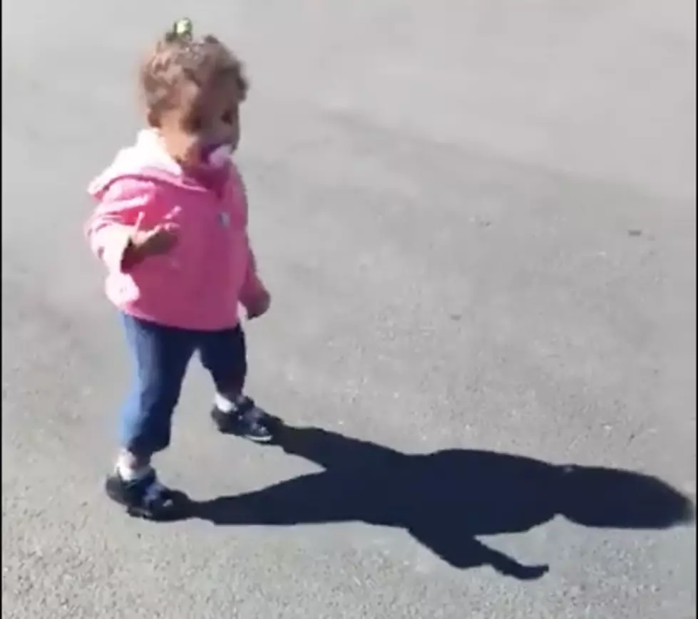 Little Girl Scared of Her Own Shadow is the Cutest Thing You’ll See All Day [Video]