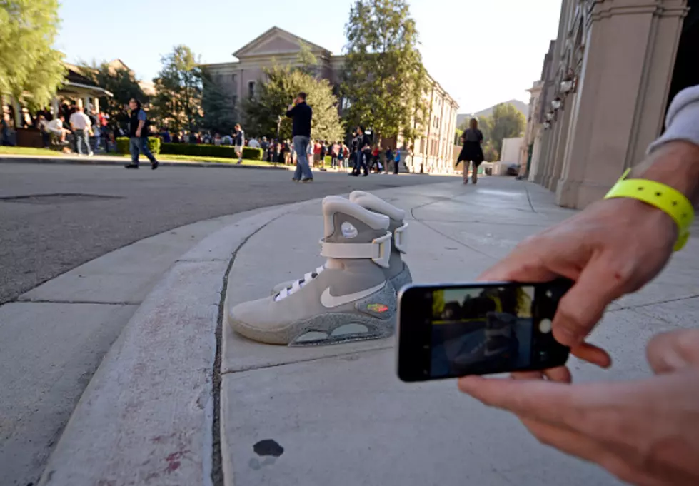 Michael J. Fox Models the First Self-Lacing Nike Mag Shoes [VIDEO]