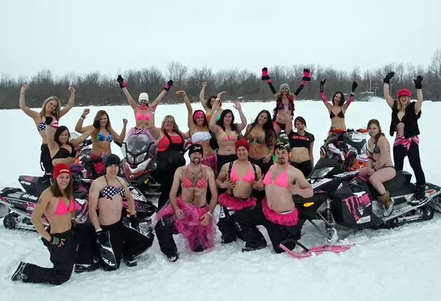 Join Babes in Bikinis on Snowmobiles for Breast Cancer [VIDEO]