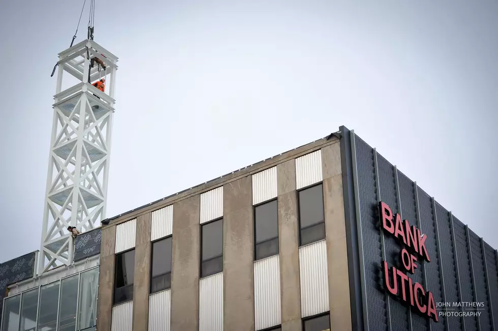 What Is That New Tower on Top of the Bank of Utica Building? [PHOTOS]