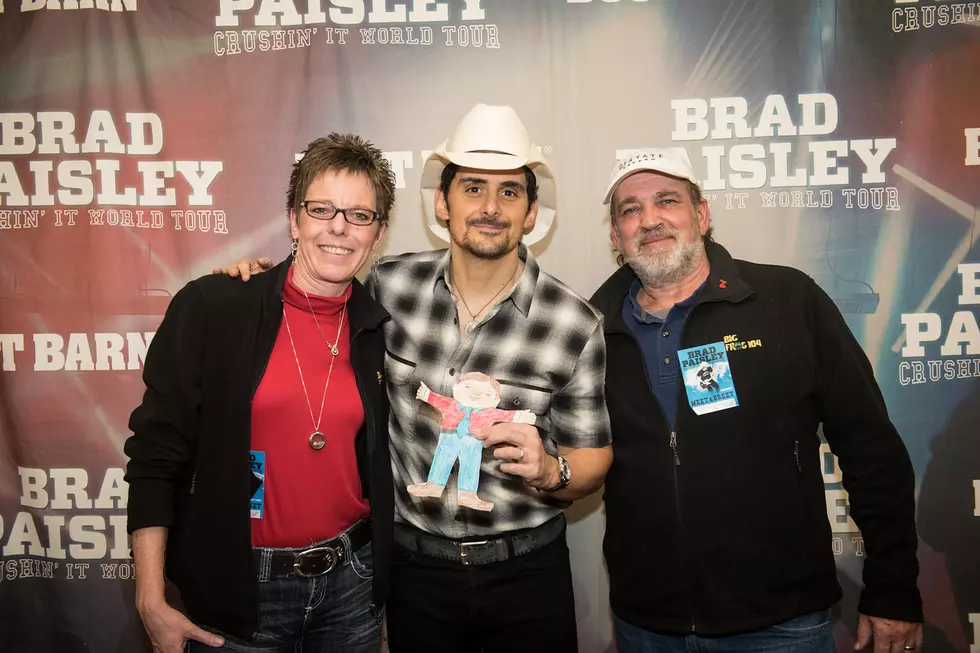 Have You Heard Of Flat Stanley Who Got to Meet Brad Paisley [VIDEO]
