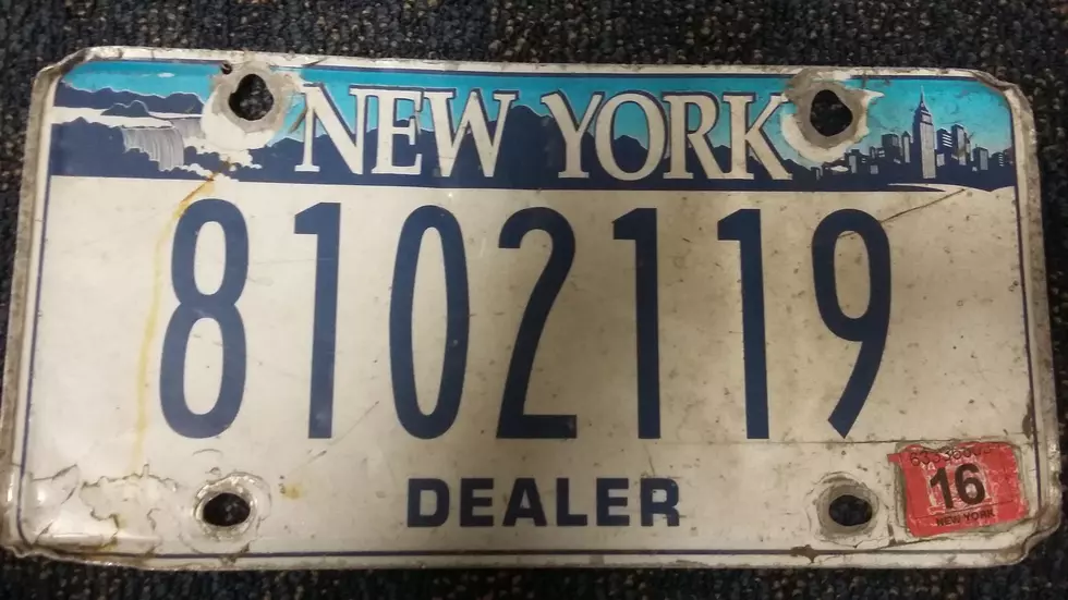 If You’re Missing a New York License Plate We Found It in Our Yard [VIDEO]