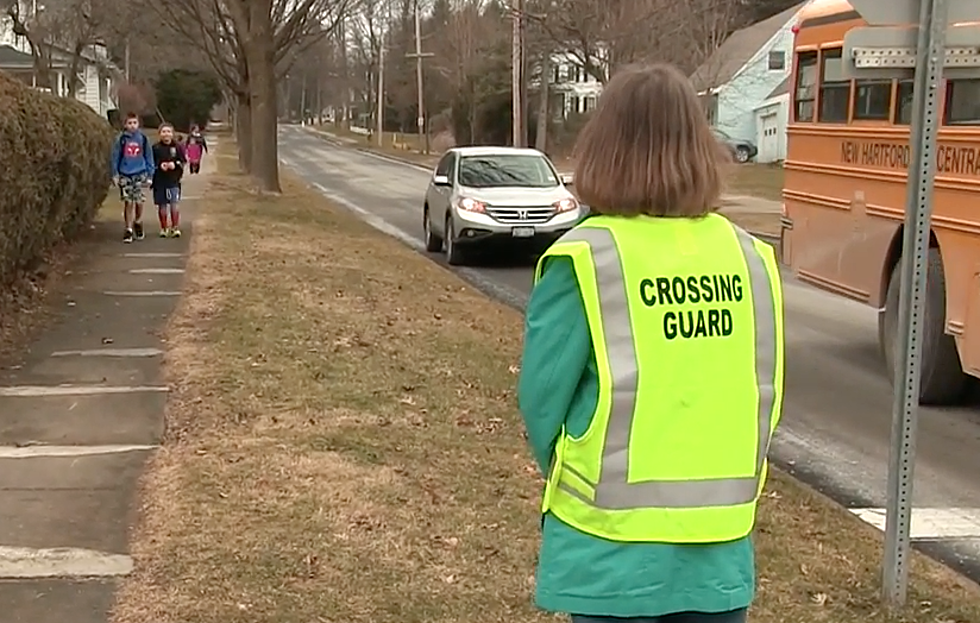 Mary Ann Jordan of New Hartford Loves Her Job as a School Crossing Guard [VIDEO]