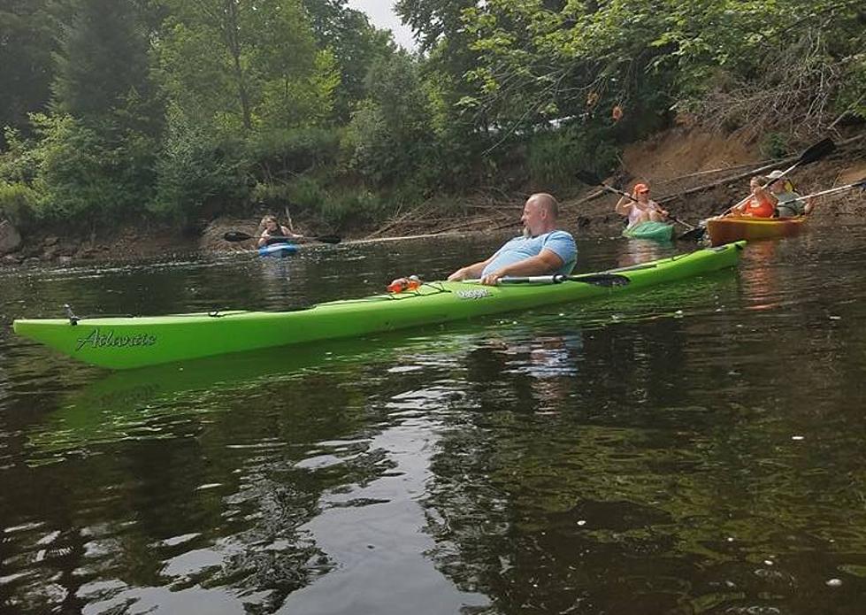 Watch A Lee Center Husband Struggle with His Kayak While His Wife Laughs