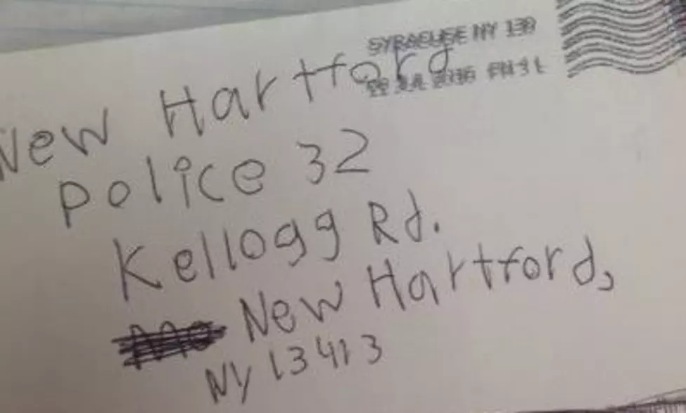 Young Boy Writes Adorable ‘Thank You’ Letter to New Hartford Police
