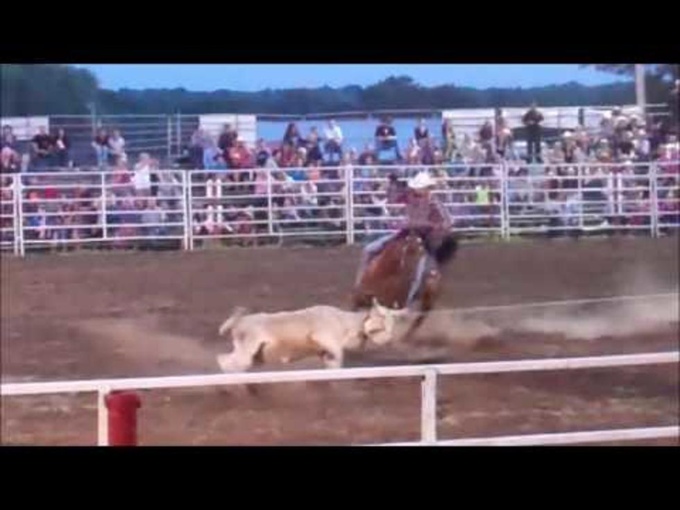 Watch Bulls, Broncs and Roping As Double M Rodeo Comes to FrogFest