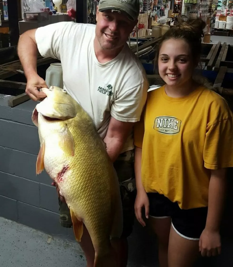 NY Teen Sets State Record For Freshwater Drum