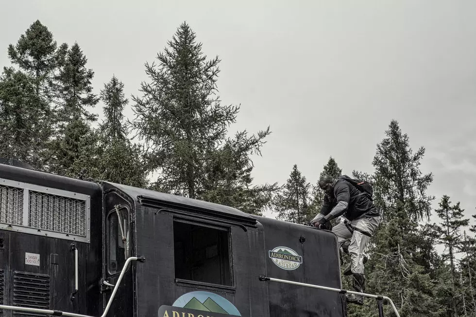 Shaq Is ‘Running Wild with Bear Grylls’ In the Adirondacks