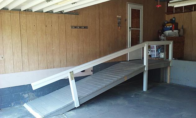 Utica Man Builds Free Ramp For Handicapped Boy