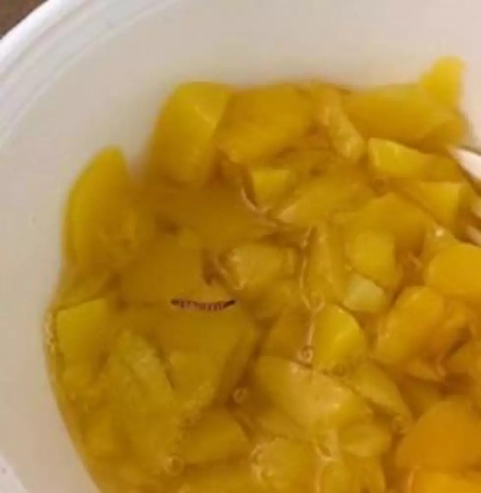 RFA Student Finds Worm in Peaches at Lunch