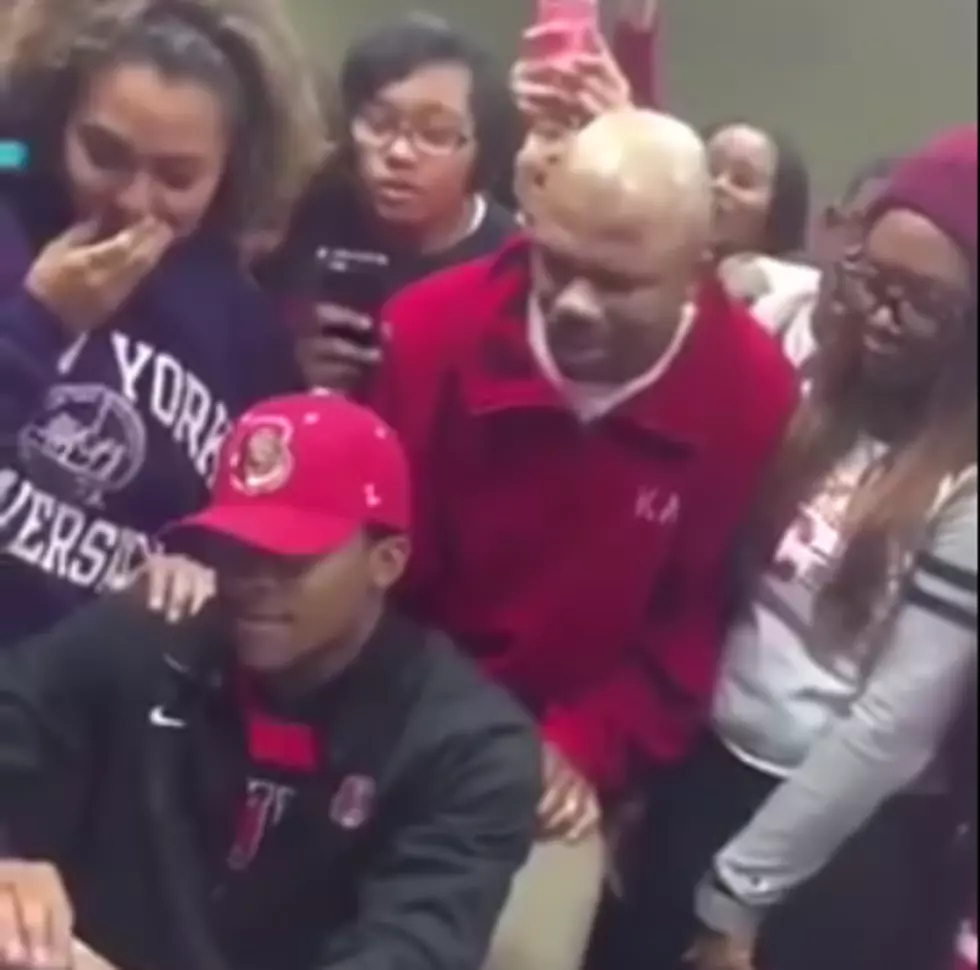 Student Gets Mobbed After Learning He’s Been Accepted To Cornell University