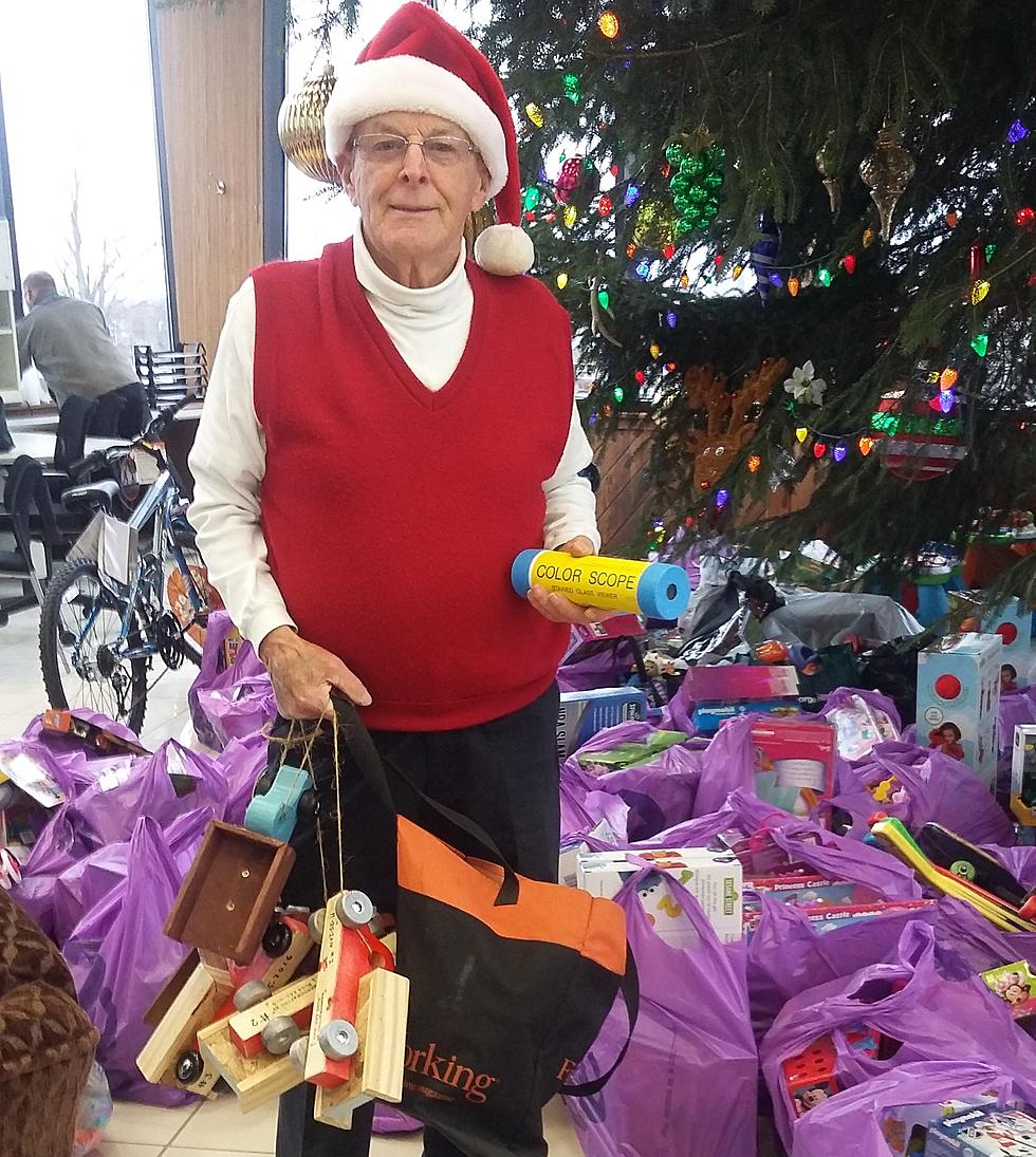 Santa’s Helper Makes Toys for Kids in Oneida County