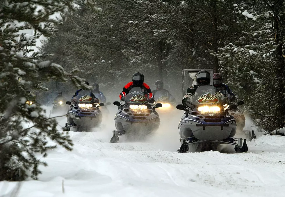 Snowmobilers Called Out for Removing Gates to Ride Closed Trails