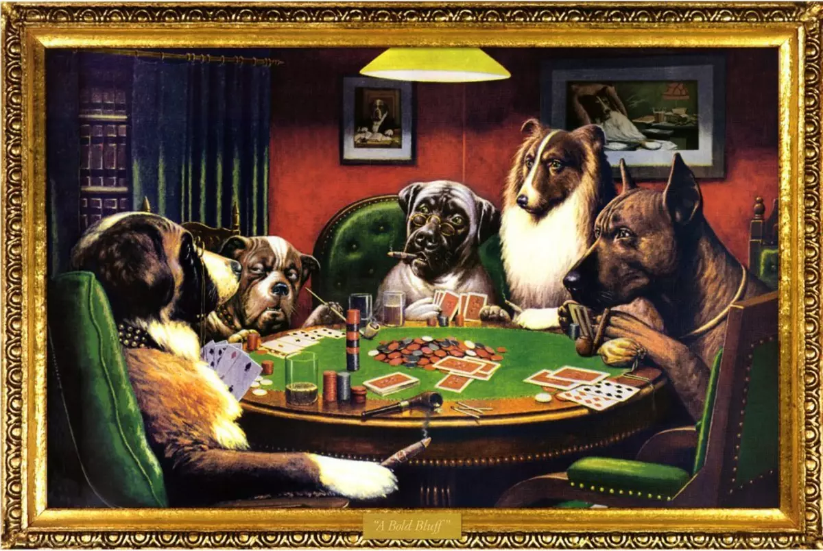 Upstate New York: Birthplace Of 'Dogs Playing Poker' Artist