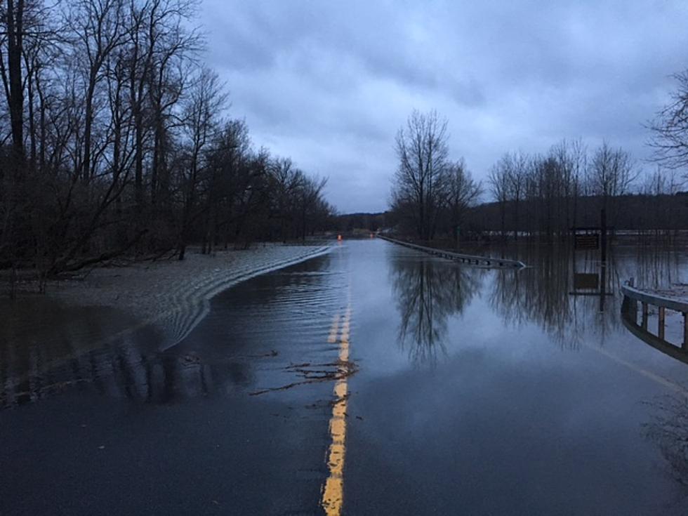 Mohawk River Close to Flood Stage