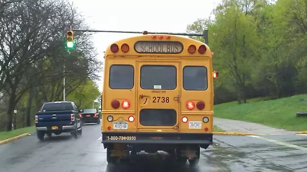 School Bus Full of Kids Missing Emergency Door Handle