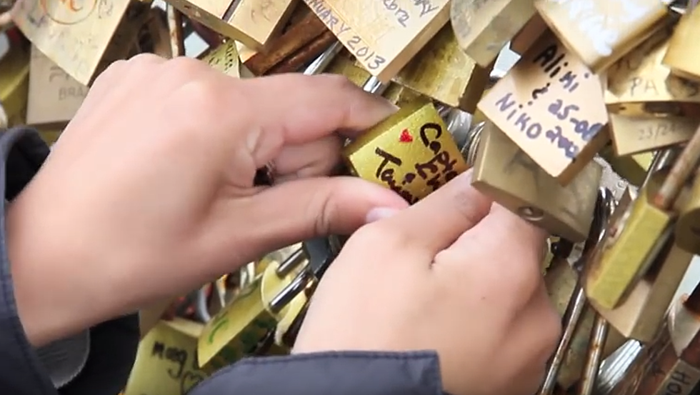 Utica May Not Be In Love With Love Locks Over The Pedestrian Bridge
