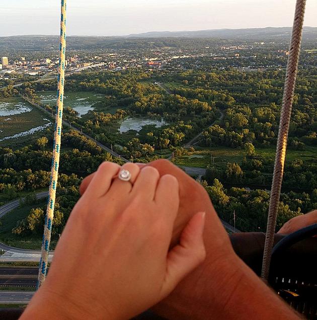 Marcy Couple&#8217;s Hot Air Balloon Engagement is Right Out of a Fairytale