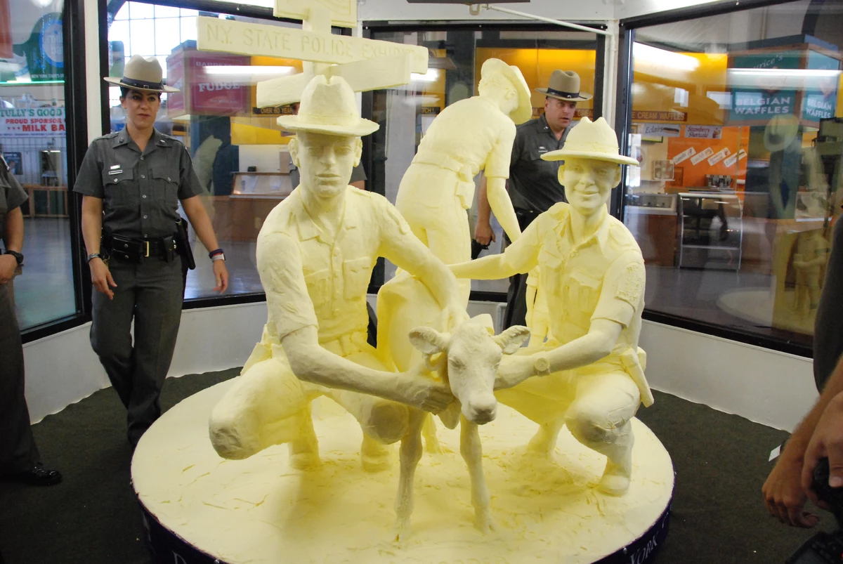 Watch A Time Lapse Of The State Fair Butter Sculpture