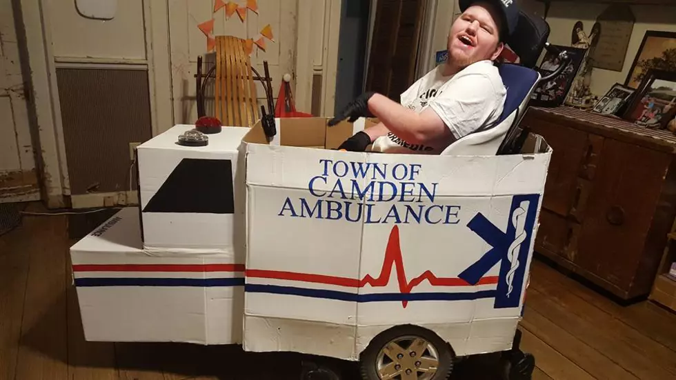Disabled Man’s Epic Halloween Costume Honors Camden EMTs
