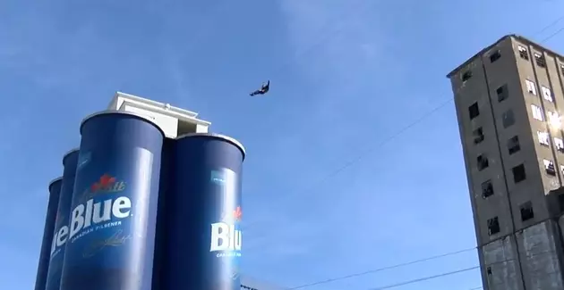 Zip Line From the World&#8217;s Largest Six Pack in Buffalo