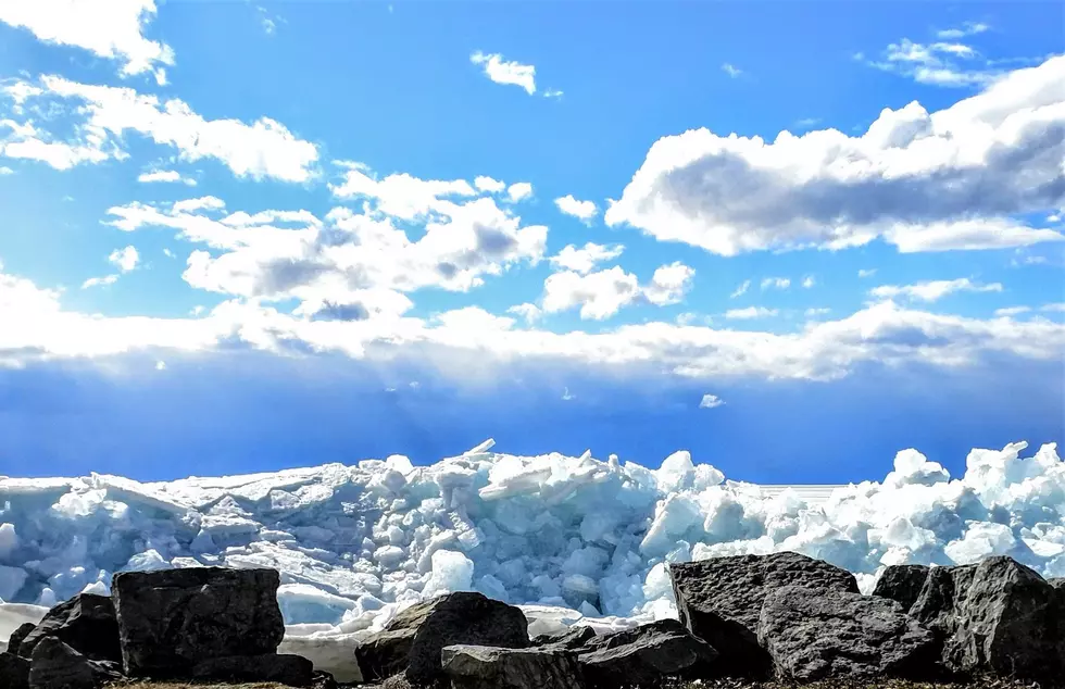 Powerful Winds Blow Ice Onto Oneida Lake Shores and Causes Damage Across Central New York