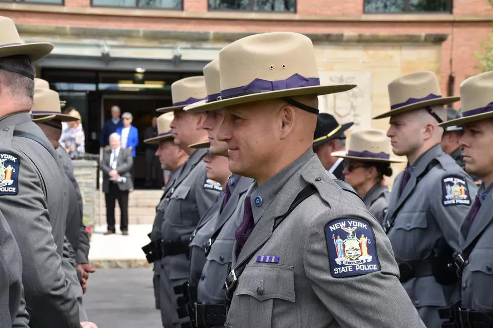 New York State Police Fill Time Capsule