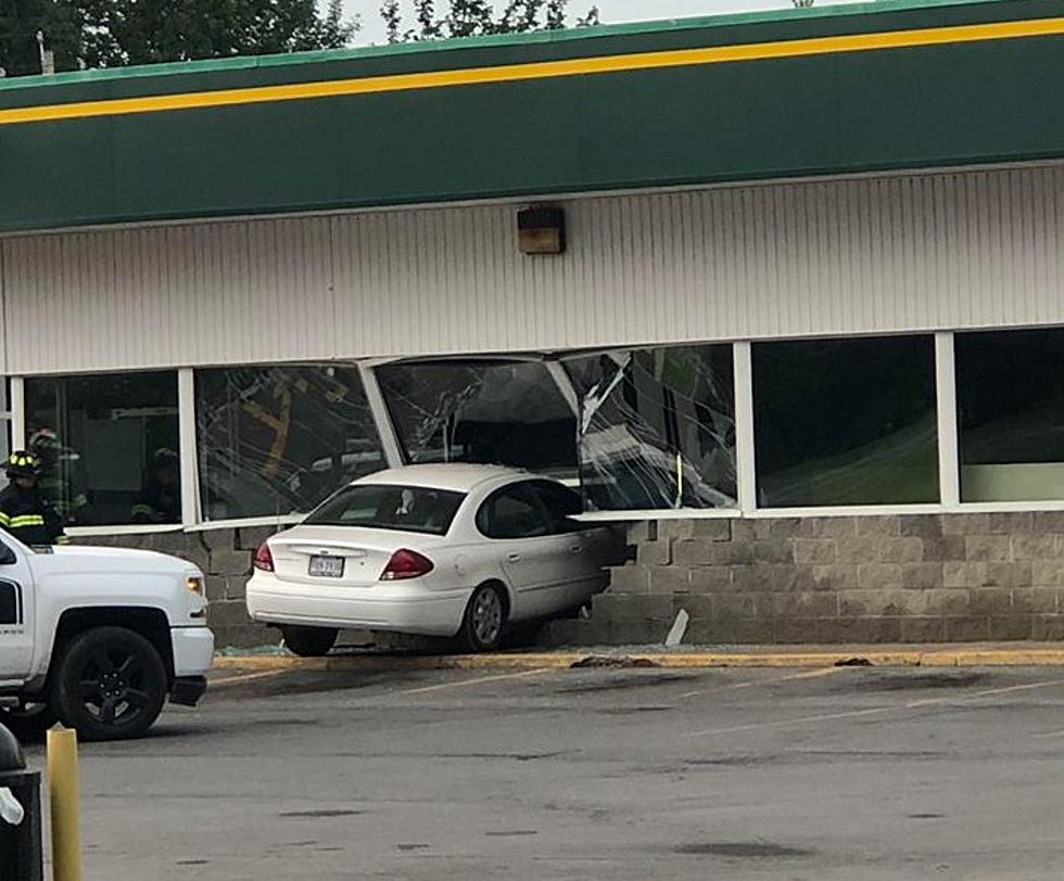 Oneida SavOn Store Closed after Car Drives Into The Building