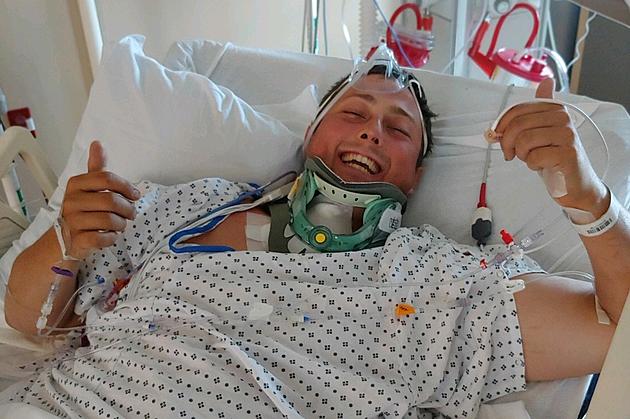 Paralyzed Rome Man Vows to Walk Again After Freak Diving Accident