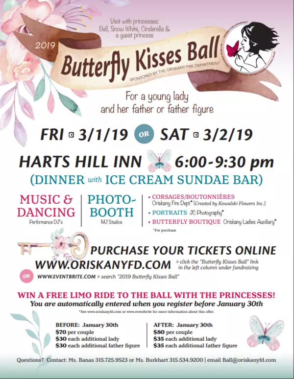 Butterfly Kisses Ball