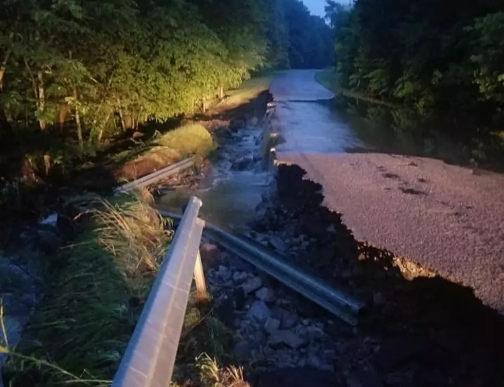 Heavy Rain Washes Out Several Roads in CNY