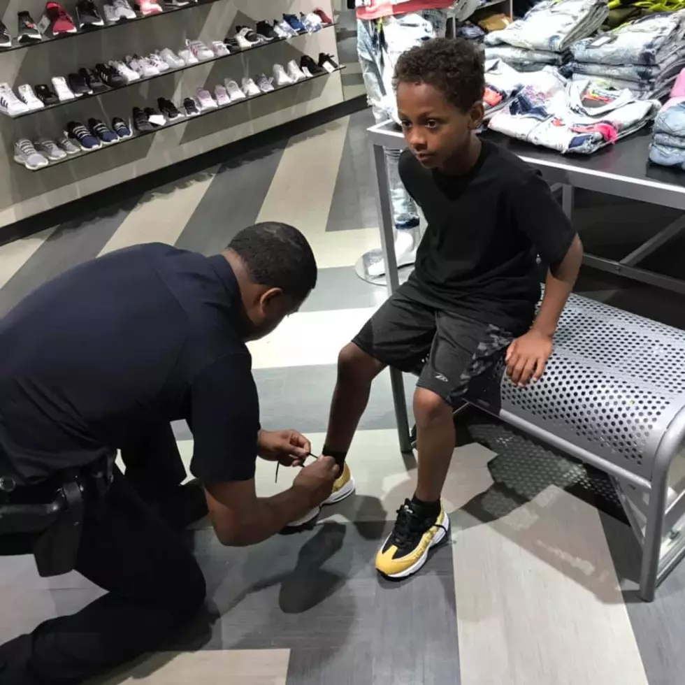 Syracuse Cop Loses First Basketball Challenge, Buys Boy New Sneakers
