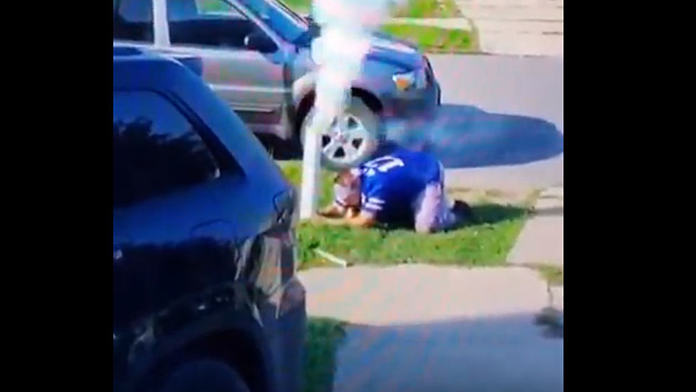 Bills Fan Celebrates Win By Blowing Up Firework In His Face