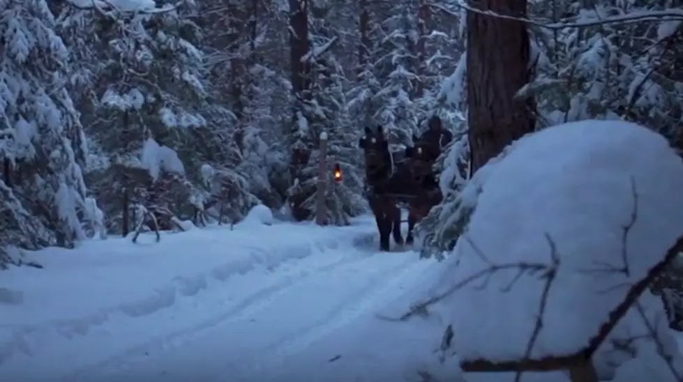 Dash Thru Snow on Only Lantern Lit Sleigh Ride in Adirondacks