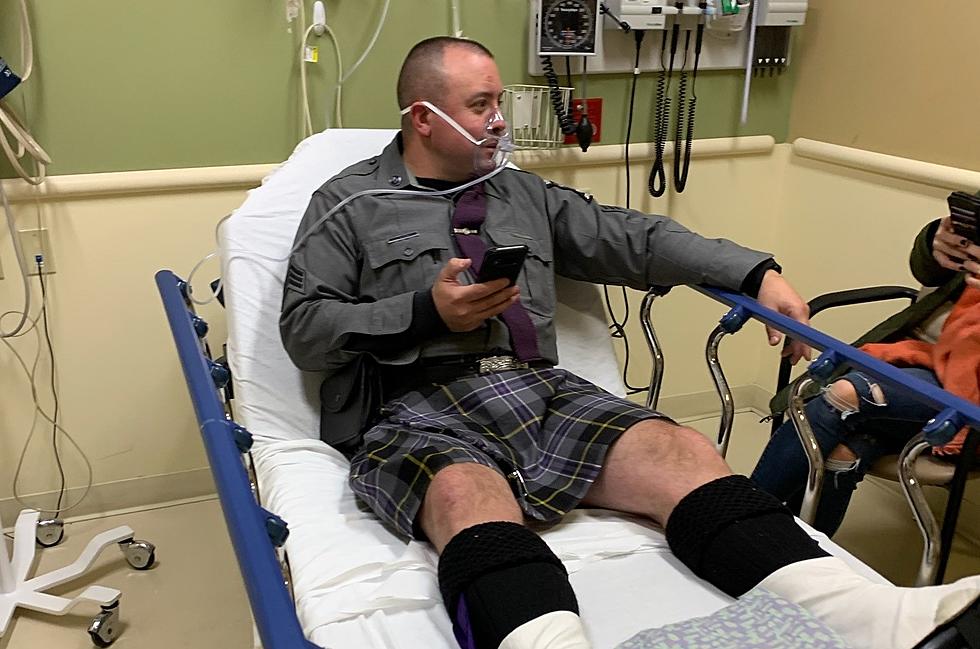 Off Duty, Kilt Wearing NY Police Sergeant Saves Bedridden Man From Fire