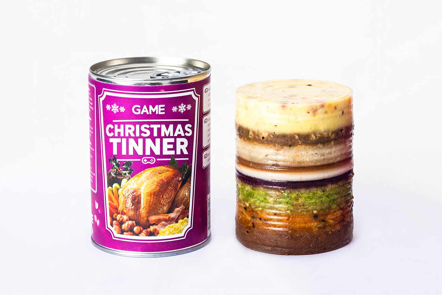 Full Course Thanksgiving Or Christmas Dinner In One Can A Fake