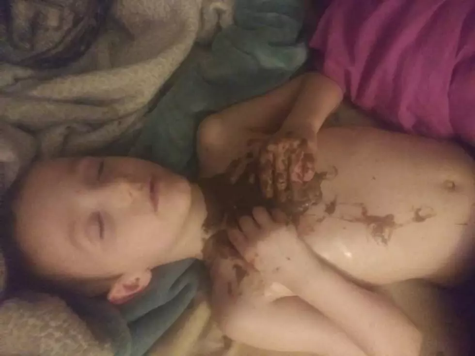 Rome Mom Finds Son Fast Asleep, Covered in Evidence
