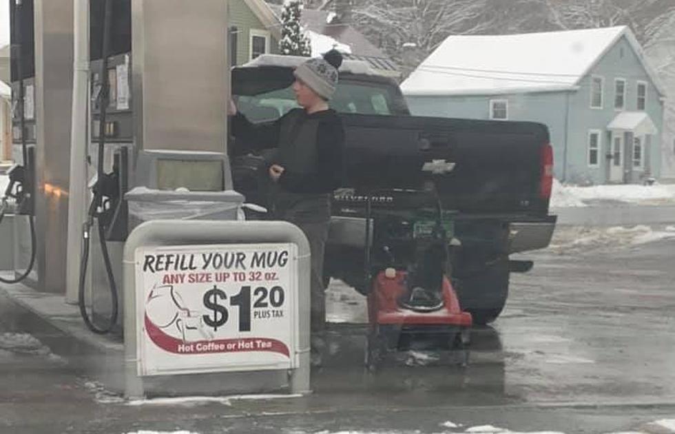 Teen Gassing Up Snowblower to Help Neighbors Proves Not All Kids Are Lazy