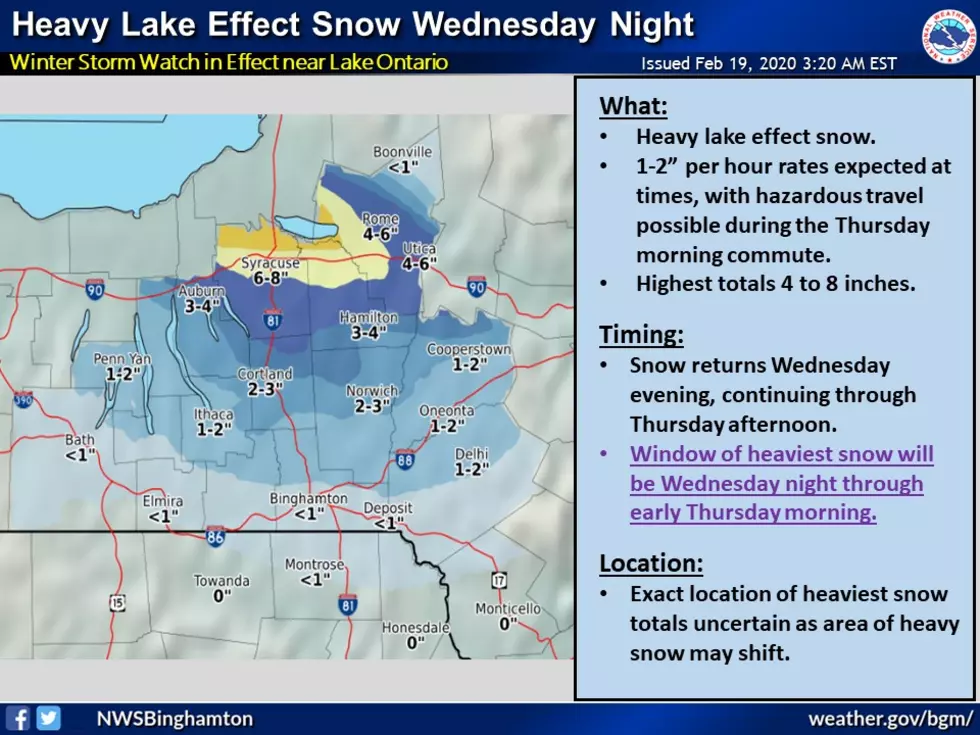 Lake Effect Snow 02-19-20