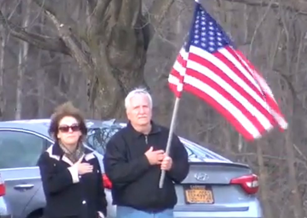 Marcy Woman Gathers Neighbors Outside to Sing ‘God Bless America’