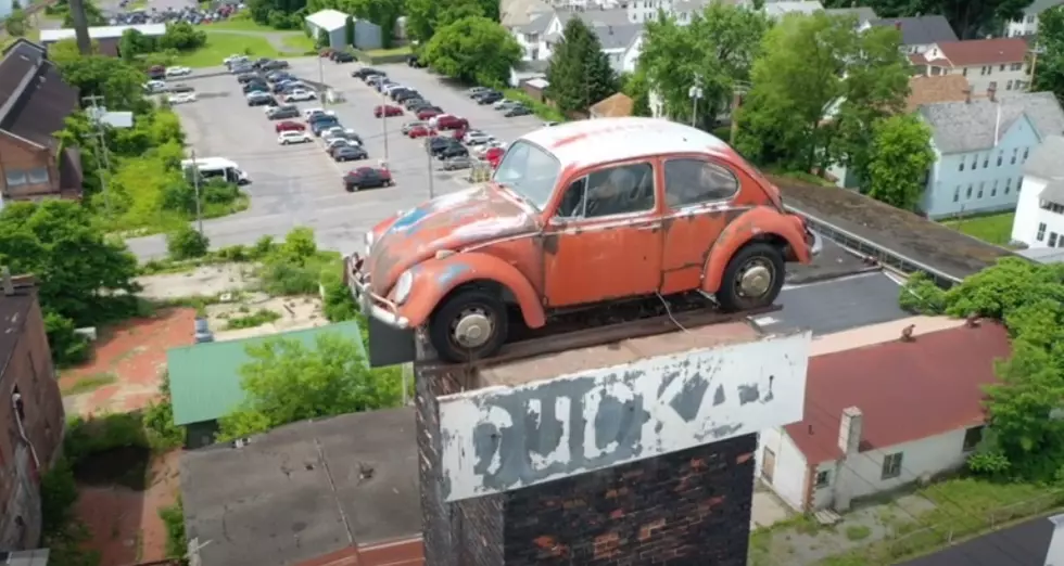 Why Is There A Car On A Smokestack In Amsterdam?