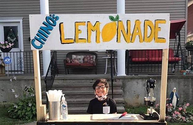 Utica Boy Sells Cups of Freshly Squeezed Lemonade For Charity