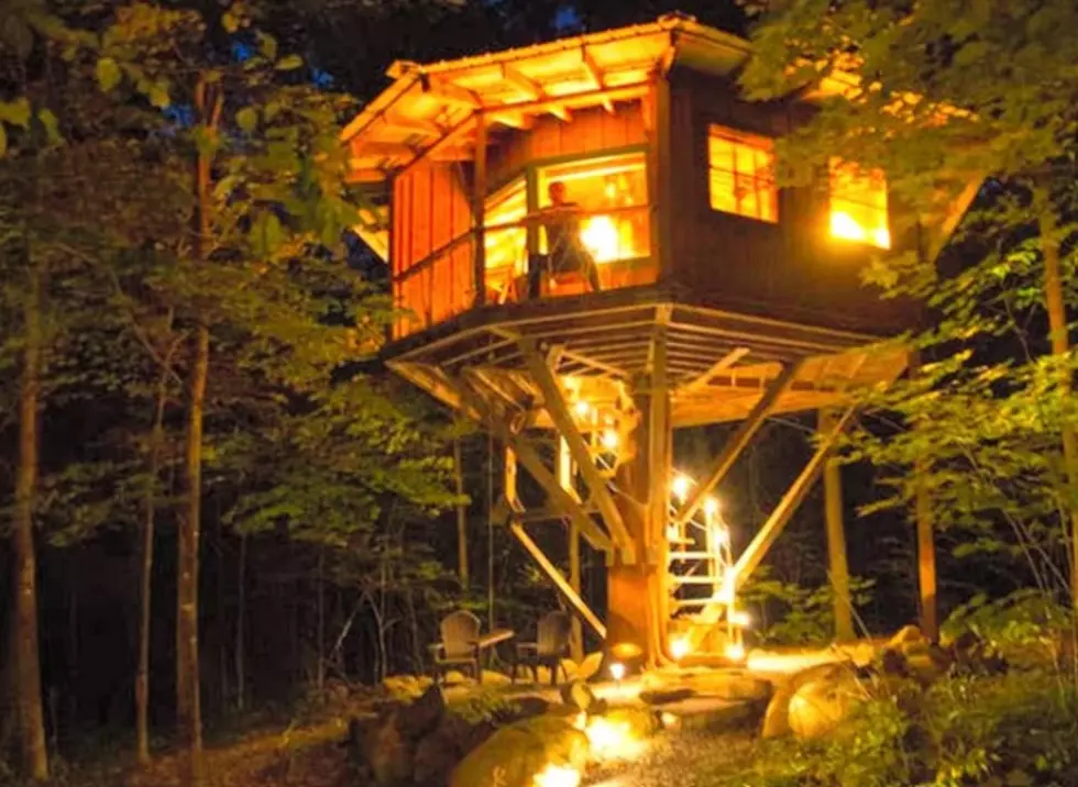 Be One With Nature in a Magical Adirondack Mountains Tree House