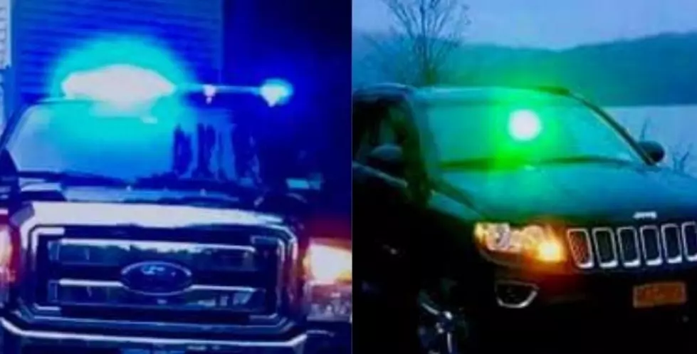 What’s the Difference in Green or Blue Flashing Lights