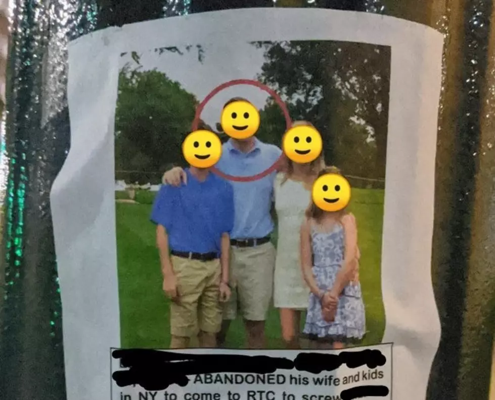 Scorned NY Wife Posts Flyers of Cheating Husband All Over Town