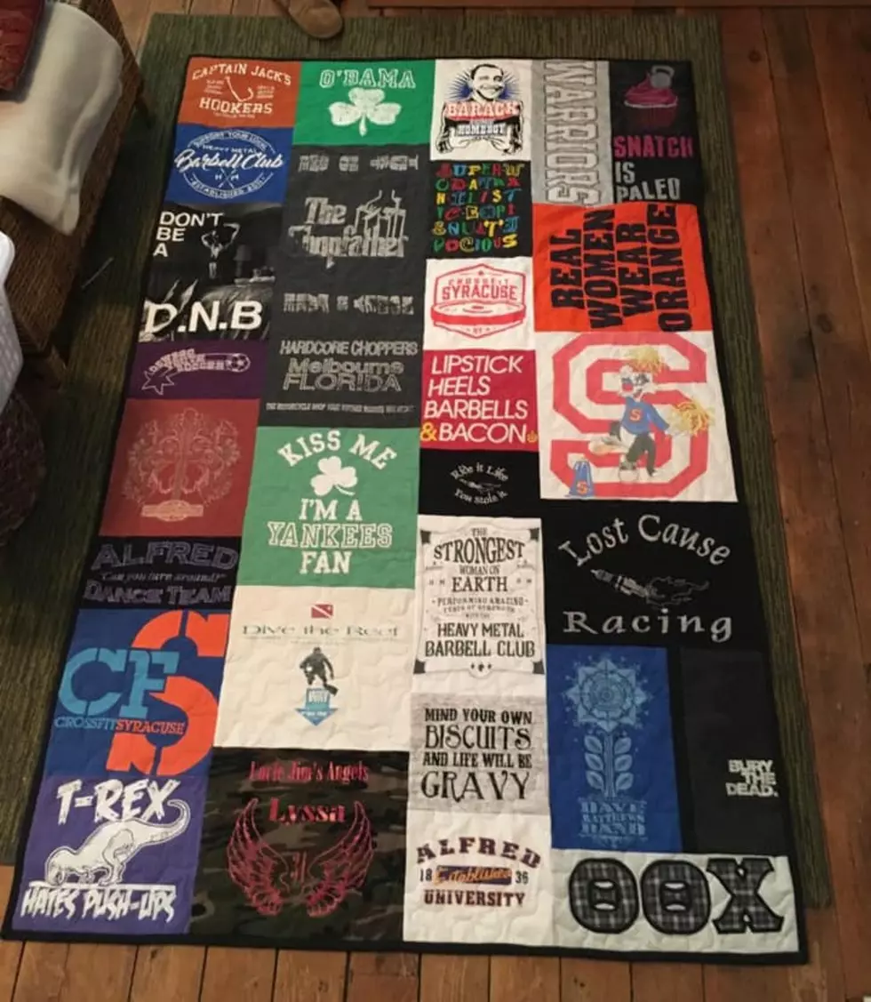 Mother Desperate to Find Quilt Made of T-Shirts From Those Who Passed Away
